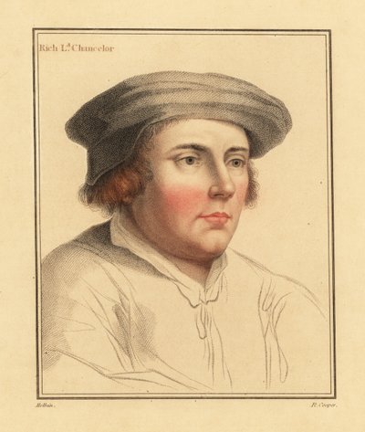 Sir Richard Rich von Hans (after) Holbein the Younger