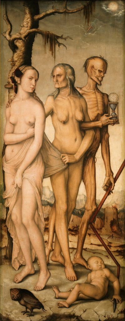 Die Lebensalter und der Tod von Hans Baldung Grien