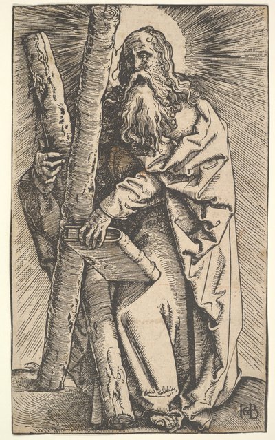 Heiliger Andreas, 15.-16. Jahrhundert von Hans Baldung