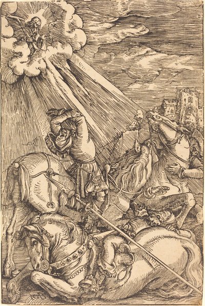 Die Bekehrung des Heiligen Paulus von Hans Baldung Grien