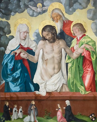 Die Dreifaltigkeit und mystische Pietà von Hans Baldung Grien