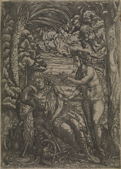 Venus und Merkur von Hans Burgkmair d.Æ.