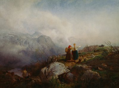 Berglandschaft von Hans Gude