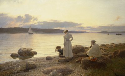 Sommernacht von Hans Gude