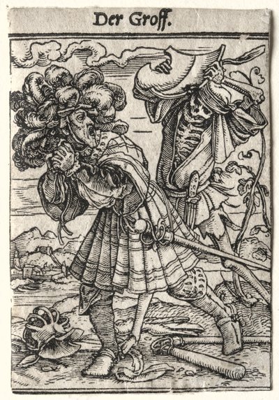 Totentanz: Der Graf von Hans Holbein