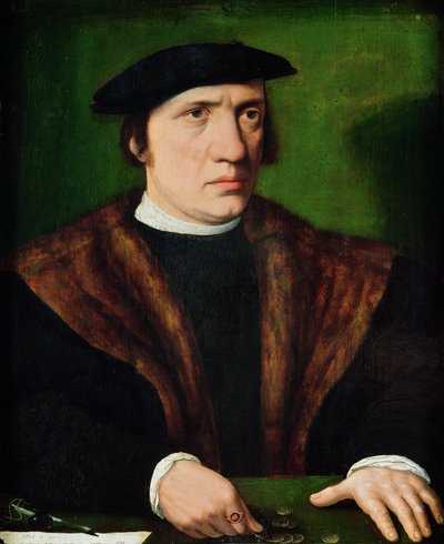 Porträt eines Mannes von Hans Holbein der Jüngere