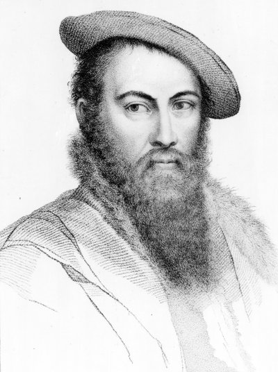 Sir Thomas Wyatt von Hans Holbein der Jüngere