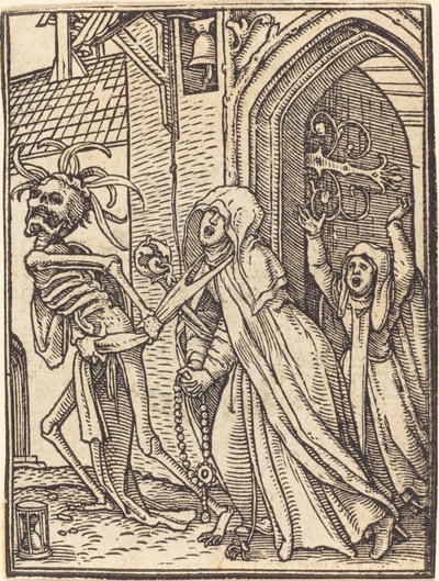 Die Äbtissin von Hans Holbein der Jüngere