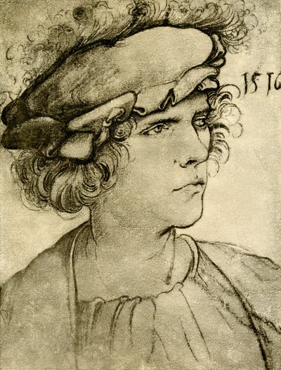 Porträt eines Fremden von Hans Leonard Schaufelein