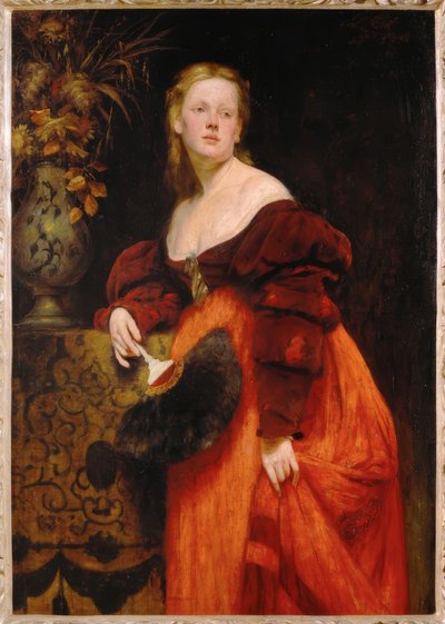 Karoline Gomperz, geb. Bettelheim von Hans Makart