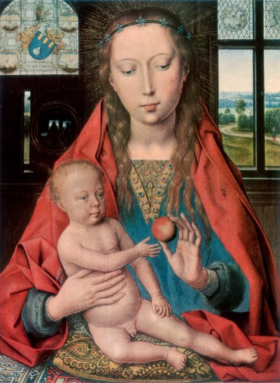 Die Madonna mit Kind, 1927 von Hans Memling
