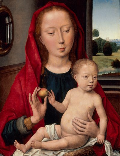 Jungfrau und Kind von Hans Memling