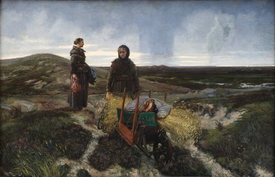 Frauen auf dem Moor von Hans Nikolaj Hansen