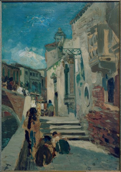 Prozession in Venedig von Hans Peter Feddersen der Jüngere