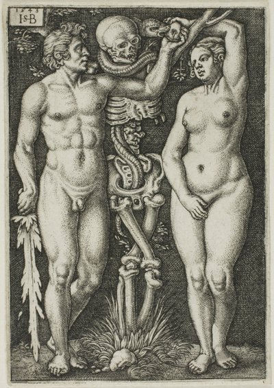 Adam und Eva von Hans Sebald Beham