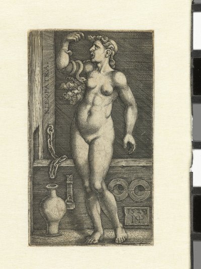 Tod von Kleopatra von Hans Sebald Beham