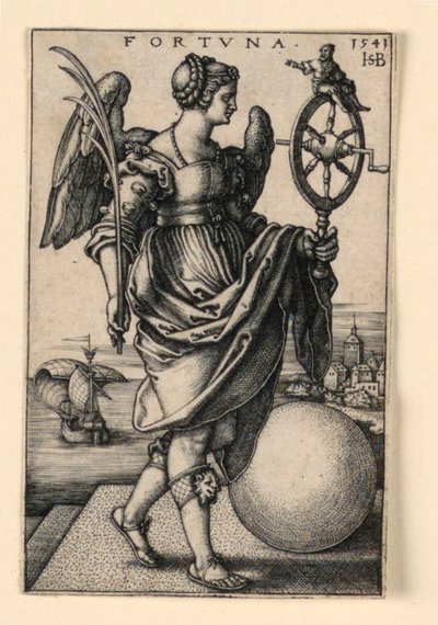 Fortuna (Glück) von Hans Sebald Beham