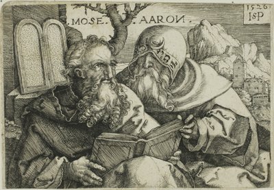 Moses und Aaron von Hans Sebald Beham