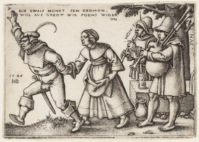 Das Jahresende von Hans Sebald Beham