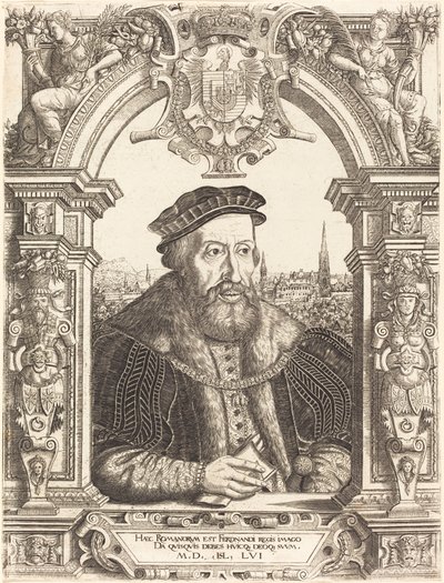 Ferdinand I., 1556 von Hans Sebald Lautensack