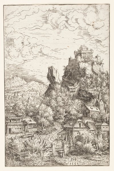 Druck von Hans Sebald Lautensack