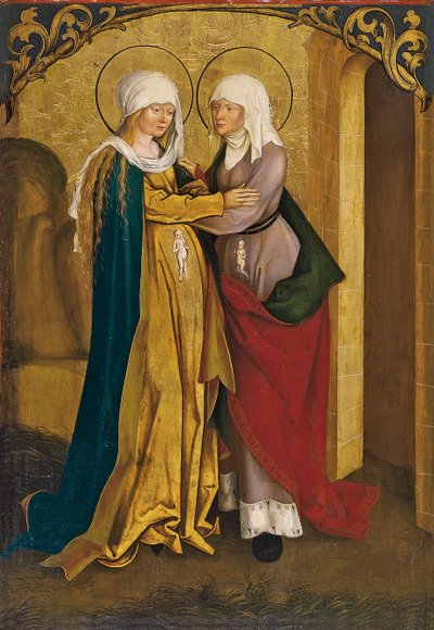 Die Heimsuchung, um 1505 von Hans Strüb