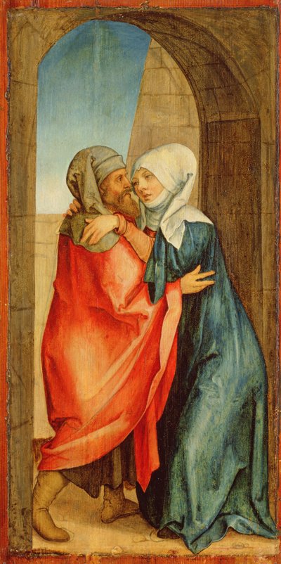 Begegnung von Joachim und Anna von Hans Suess Kulmbach
