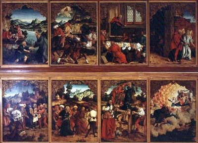 Polyptychon: Das Leben Christi von Hans Suess Kulmbach