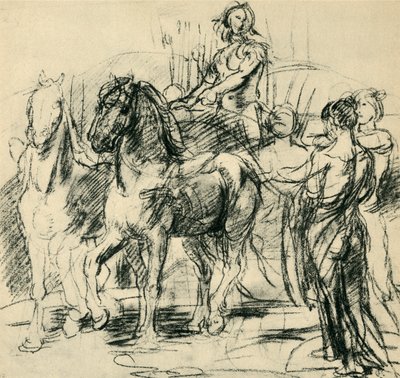 Streitwagen, um 1880, 1943 von Hans von Marées
