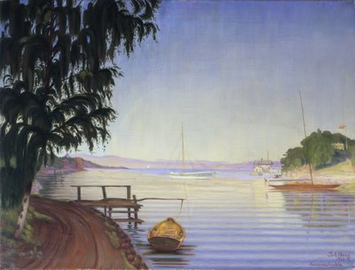 Von der Nærsnes-Bucht von Harald Oscar Sohlberg