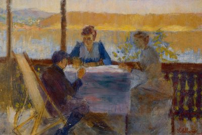 Von der Veranda, Langøen von Harald Oscar Sohlberg