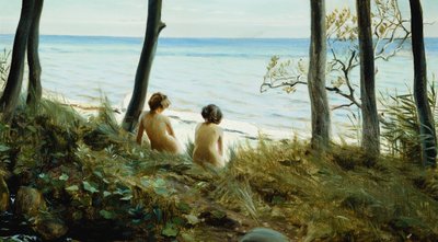 Am Strand von Harald Slott Moller