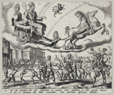 Sol, die Sonne von Harmen Jansz. Muller
