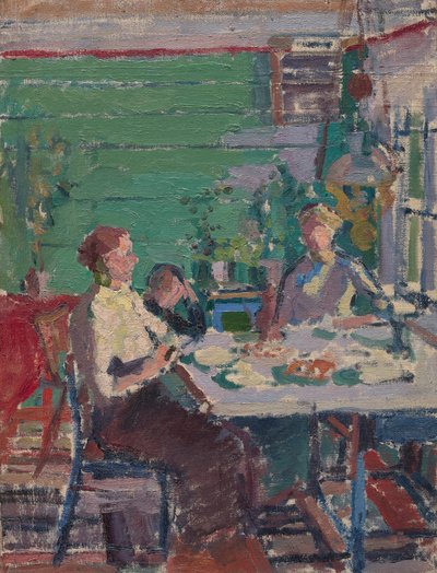 Innenszene, möglicherweise in Norwegen von Harold Gilman
