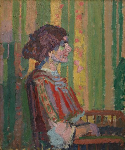 Stanislawa de Karlowska (Frau Robert Bevan) von Harold Gilman