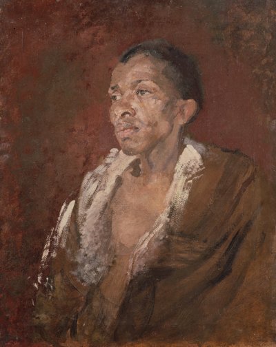 Studie eines Schwarzen, ca. 1905 von Harold Gilman