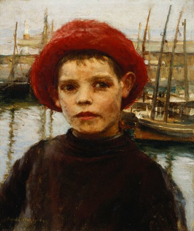 Fischerjunge von Harold Harvey