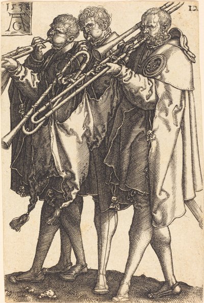 Große Hochzeits-Tänzer von Heinrich Aldegrever