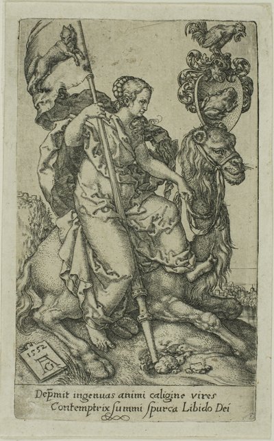 Lust, aus den Lastern von Heinrich Aldegrever