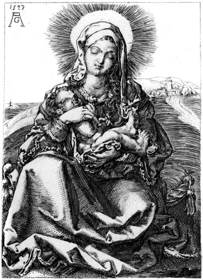 Die Jungfrau, 1527 1849 von Heinrich Aldegrever