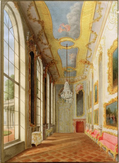 Kleine Galerie Schloss Sanssouci von Heinrich Hintze