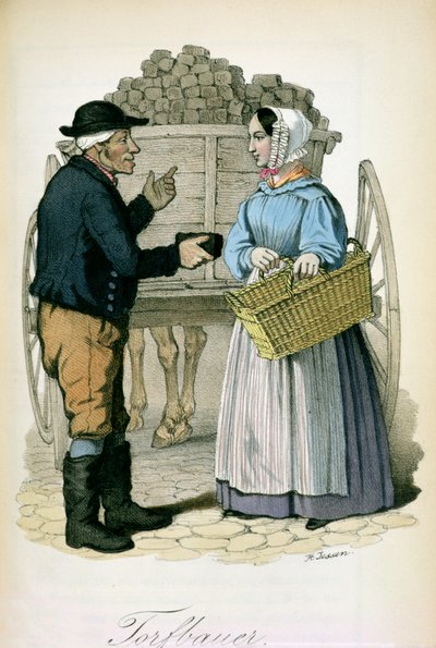 Torfbauer von Heinrich Jessen