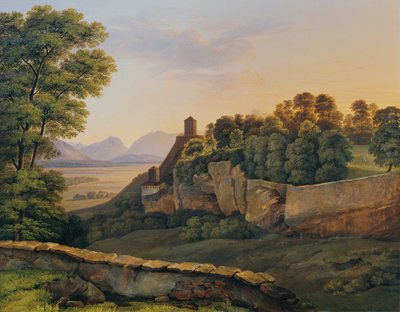Der Mönchsberg bei Salzburg von Heinrich Reinhold