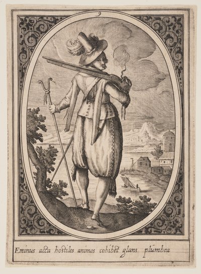 Platte 9 aus Militärfiguren von Heinrich Ulrich