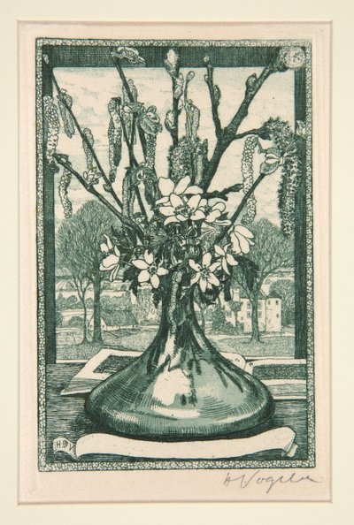 Exlibris von Heinrich Vogeler