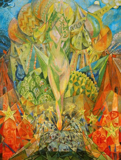 Die Geburt des neuen Menschen, 1923 von Heinrich Vogeler