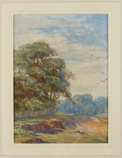 Auf Hampstead Heath von Helen Allingham