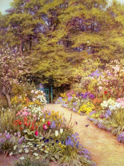 Der Küchengarten, Farringford von Helen Allingham