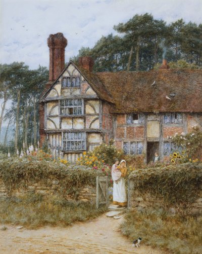 Unstead Farm, Godalming von Helen Allingham