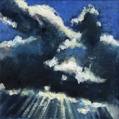 Wolkenminiatur III, 2016 von Helen White